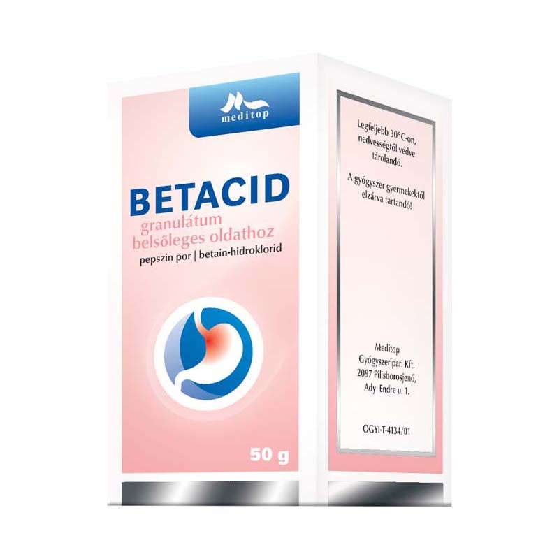 Betacid granulátum belsőleges oldathoz