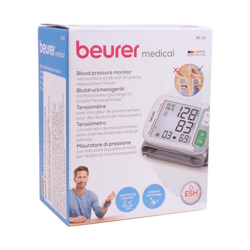 Beurer BC 51 csuklós vérnyomásmérő