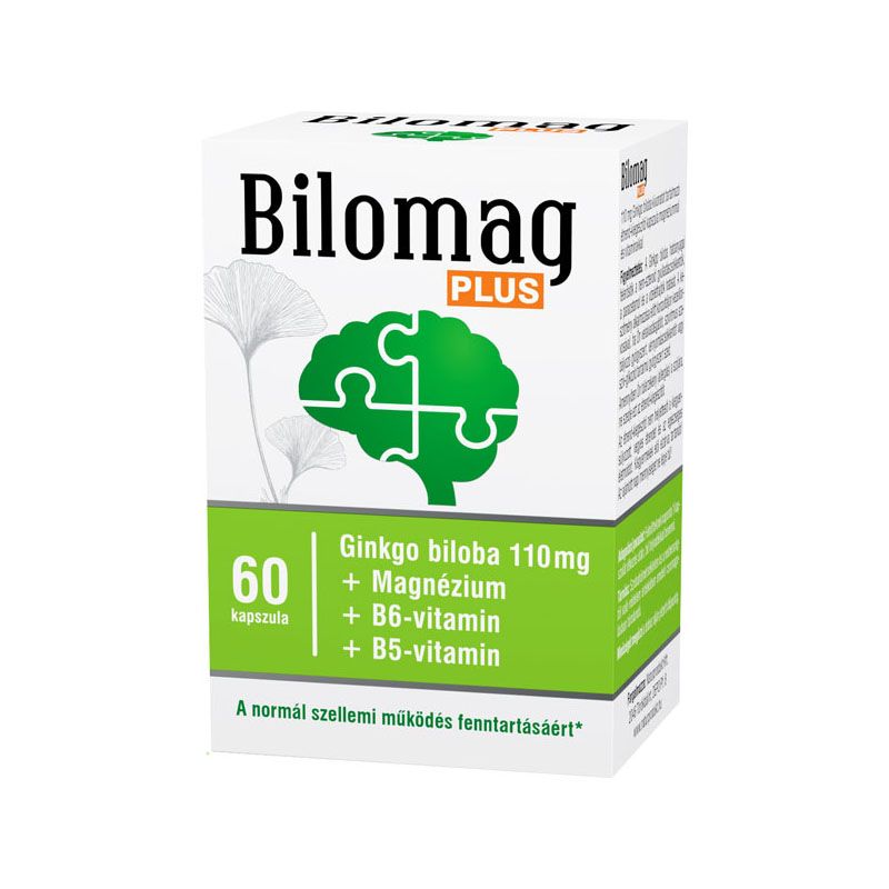Bilomag Plus Ginkgo Biloba 110 mg étrend-kiegészítő kapszula 