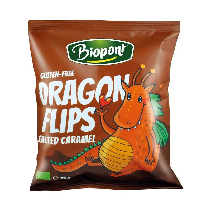 Bio Dragon Flips kukorica snack sós karamell