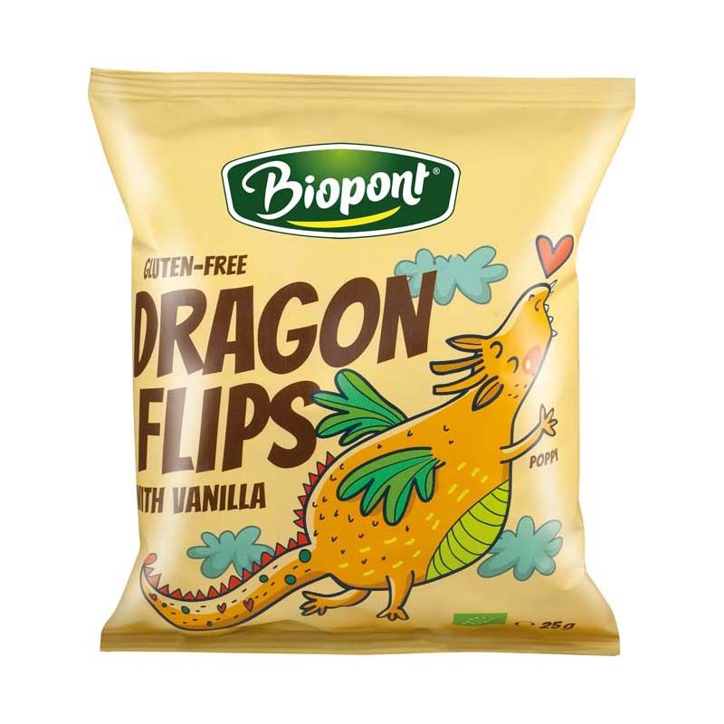 Bio Dragon Flips kukorica snack vanília
