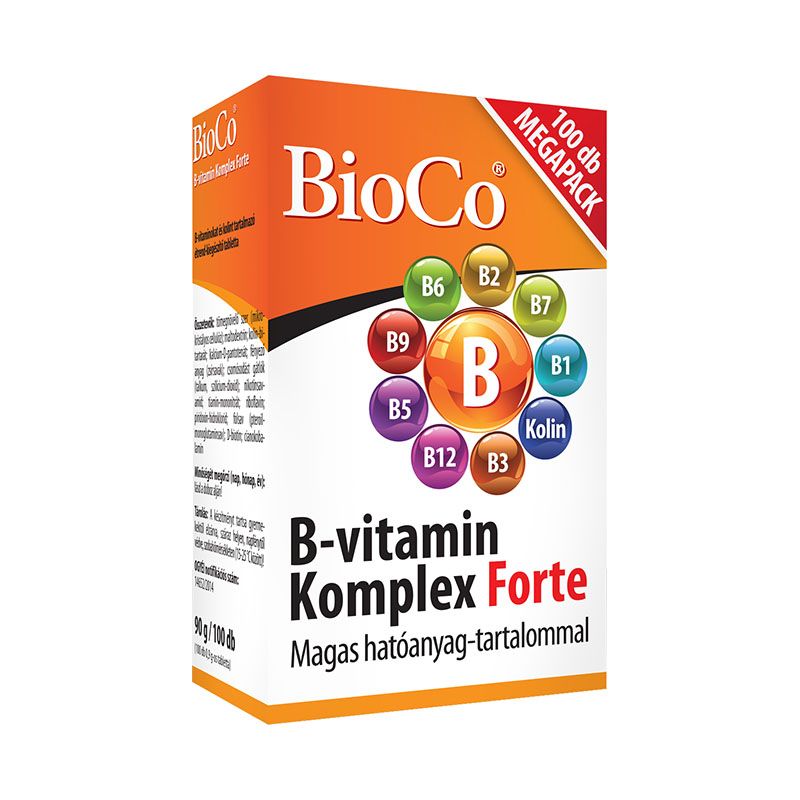 BioCo B-vitamin komplex forte tabletta