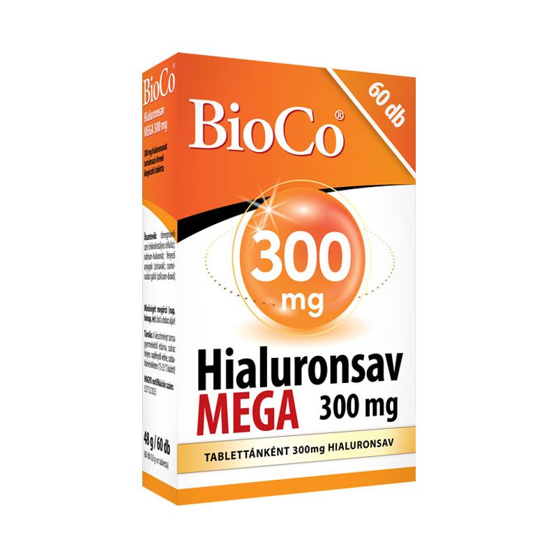 BioCo Hialuronsav Mega 300 mg tabletta