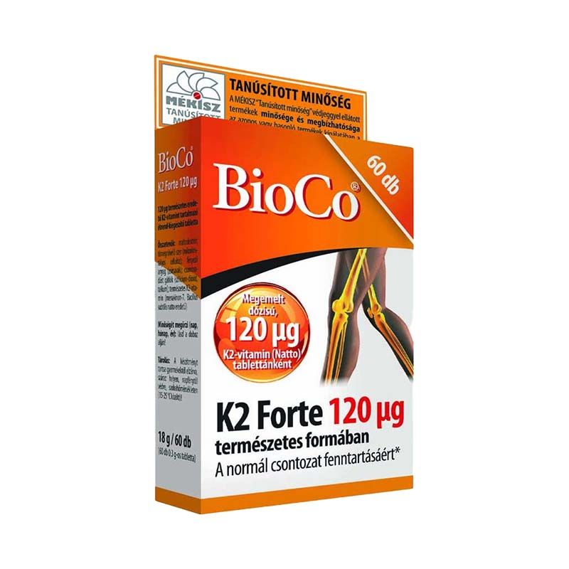 BioCo K2-vitamin forte 120 mcg tabletta