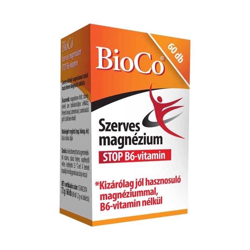 BioCo Szerves magnézium tabletta