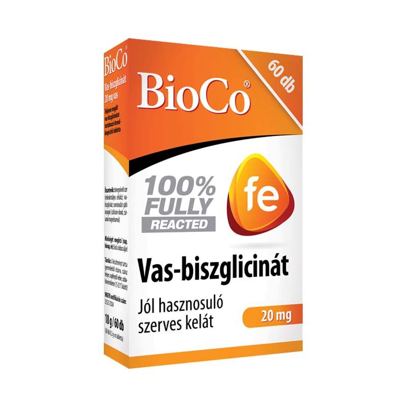 BioCo Vas-biszglicinát 20 mg tabletta