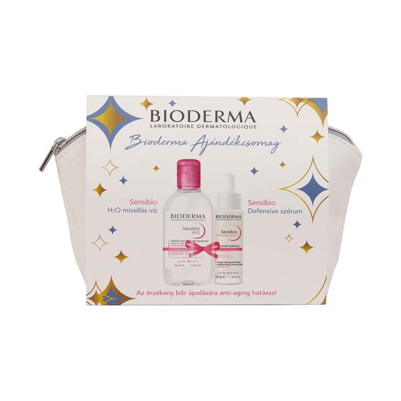 Bioderma Sensibio csomag (H2O lemosó & Defensive szérum)