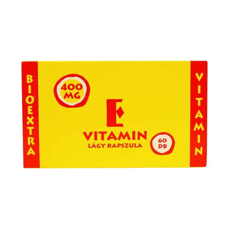 Bioextra E-vitamin 400 mg lágy kapszula