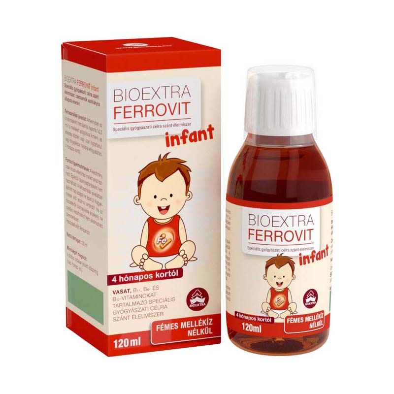 Bioextra Ferrovit Infant speciális gyógyászati célra szánt élelmiszer