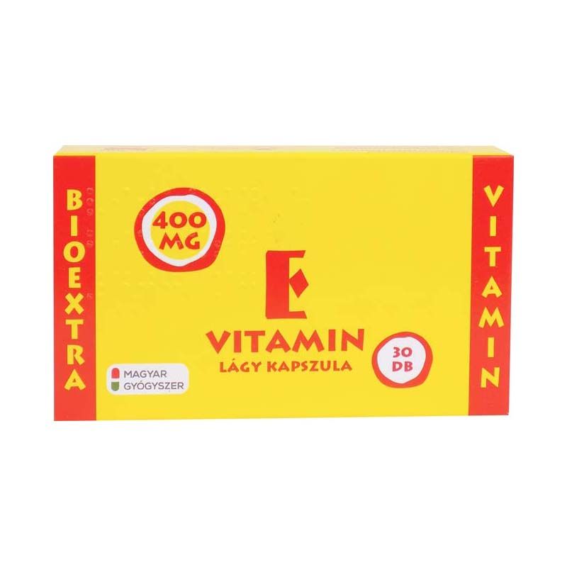 Bioextra E-vitamin 400 mg lágy kapszula