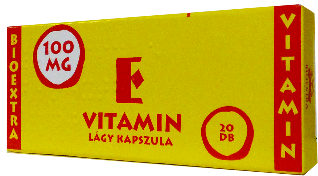 Bioextra E-vitamin 100 mg lágy kapszula