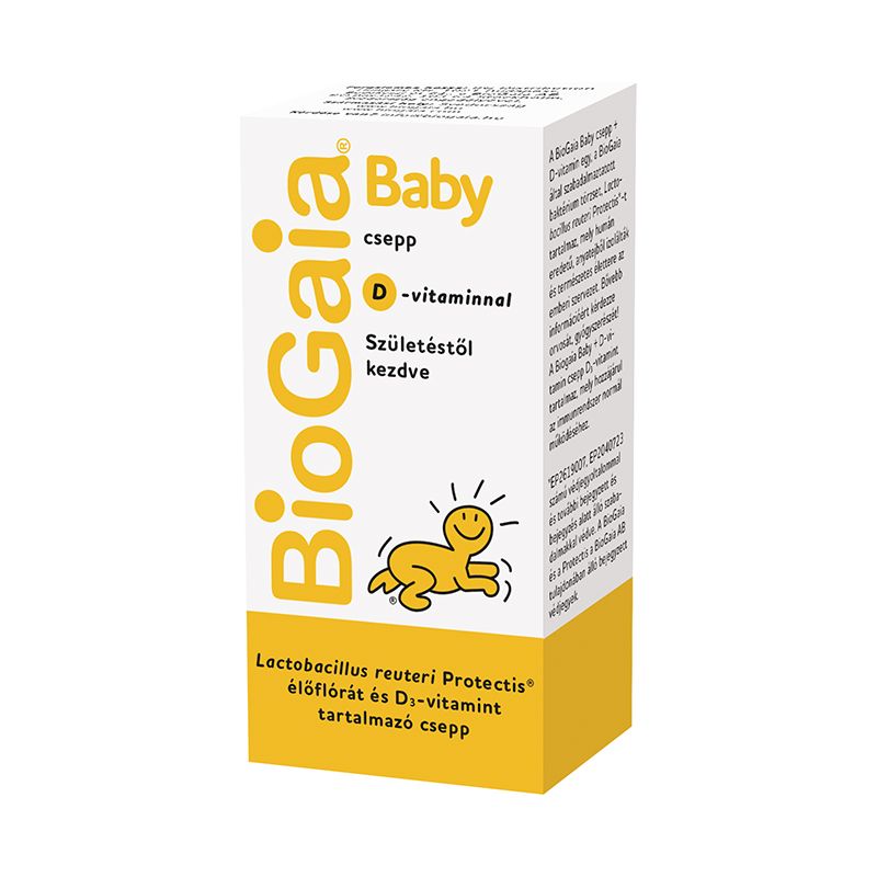 BioGaia Baby D3 étrend-kiegészítő csepp