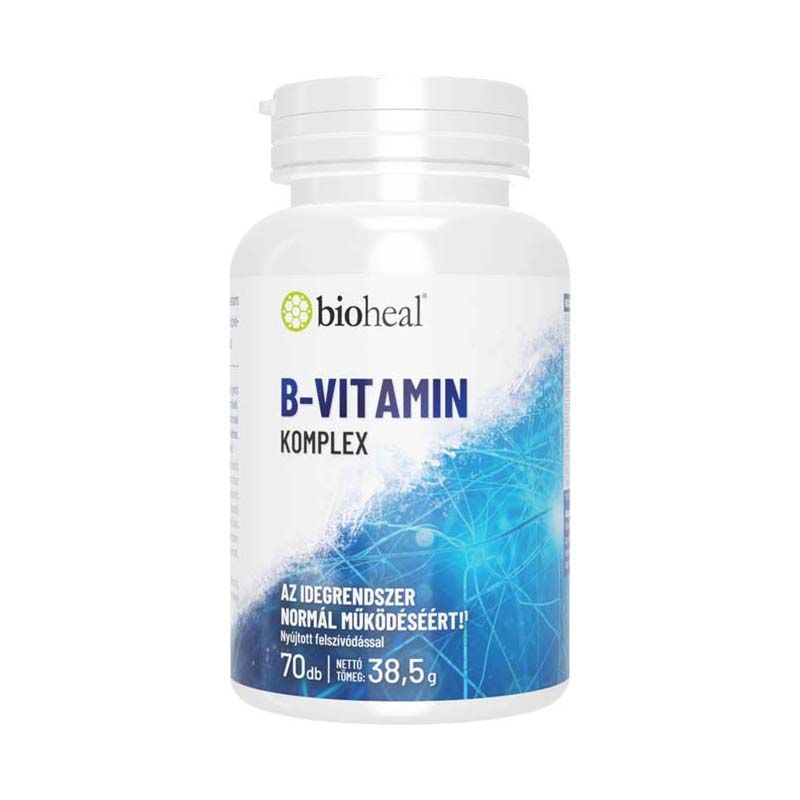 Bioheal B-vitamin Komplex nyújtott felszívódású filmtabletta
