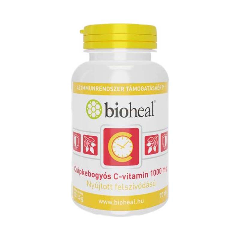 Bioheal Csipkebogyós C-vitamin 1000 mg nyújtott felszívódással