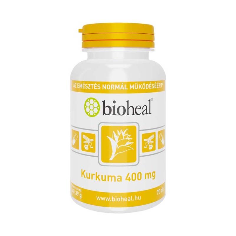 Bioheal Kurkuma 400 mg kapszula