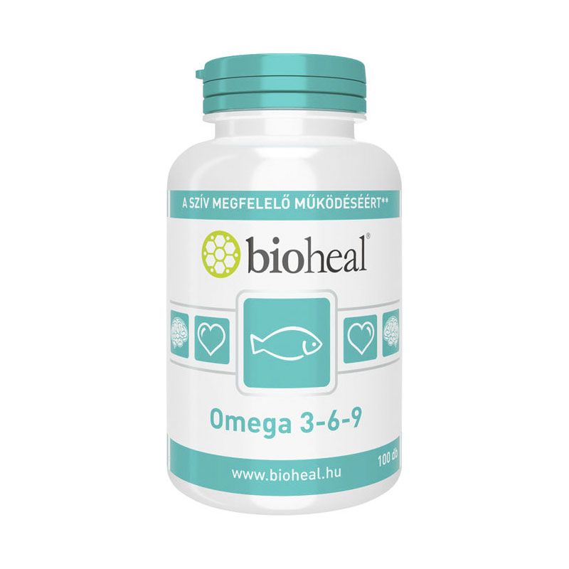 Bioheal Omega 3-6-9 lágy kapszula