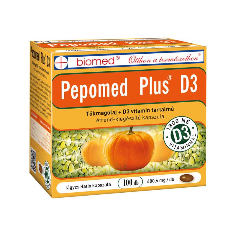 Biomed Pepomed Plus D3 kapszula