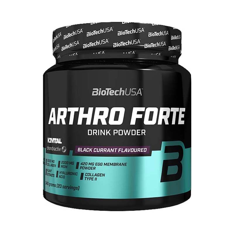 BioTechUsa Arthro Forte italpor feketeribizli ízű