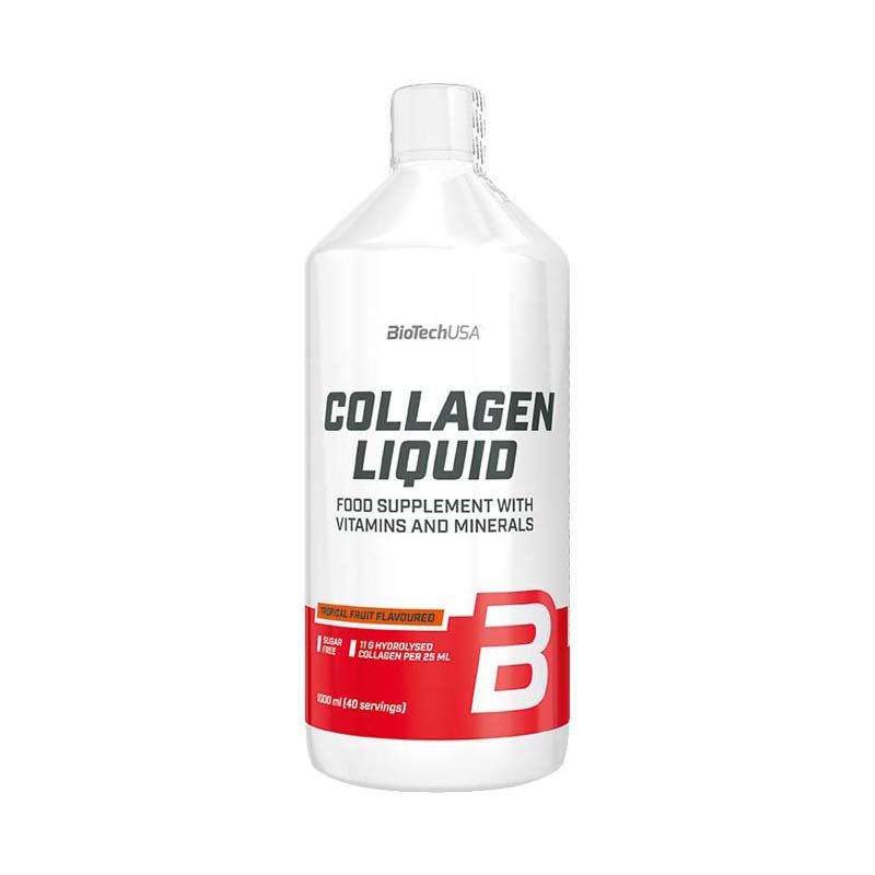 BioTechUsa Collagen Liquid trópusi gyümölcs ízű ital