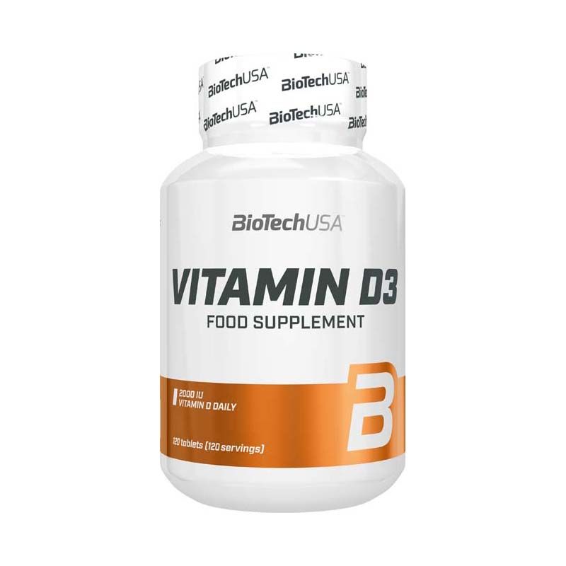 BioTechUsa Vitamin D3 50 mcg tabletta