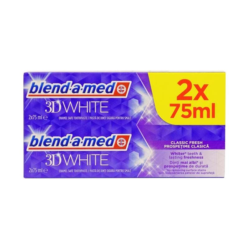 Blend-a-Med 3D White Classic Fresh fogkrém
