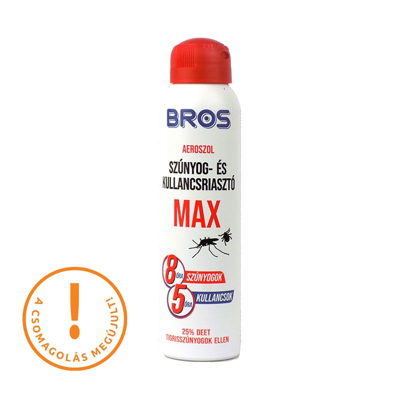 Bros Max szúnyog- és kullancsriasztó aeroszol