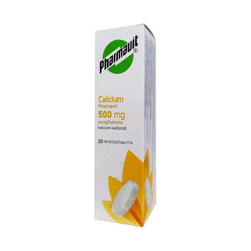 Calcium Pharmavit 500 mg pezsgőtabletta