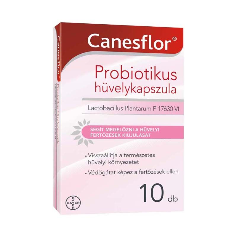 Canesflor probiotikus hüvelykapszula 10x