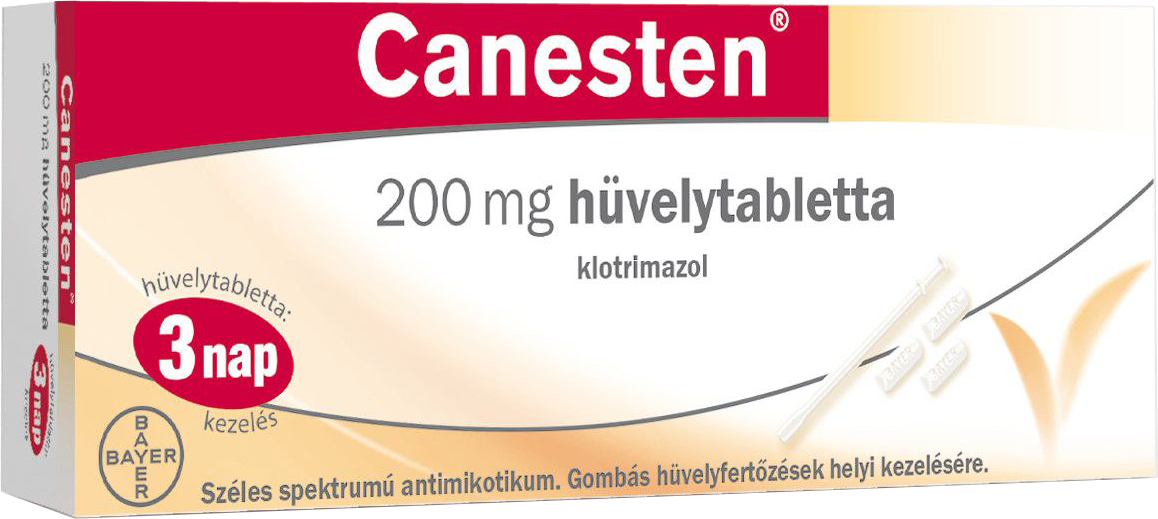 Canesten 200 mg hüvelytabletta