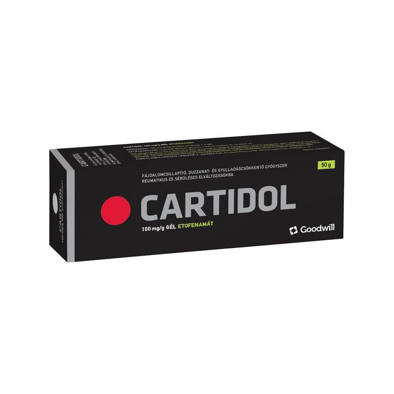 Cartidol 100 mg/g gél