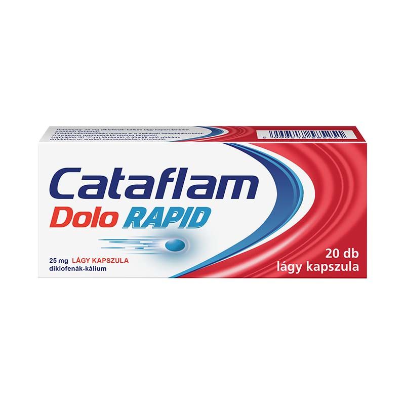 Cataflam Dolo Rapid 25 mg lágy kapszula