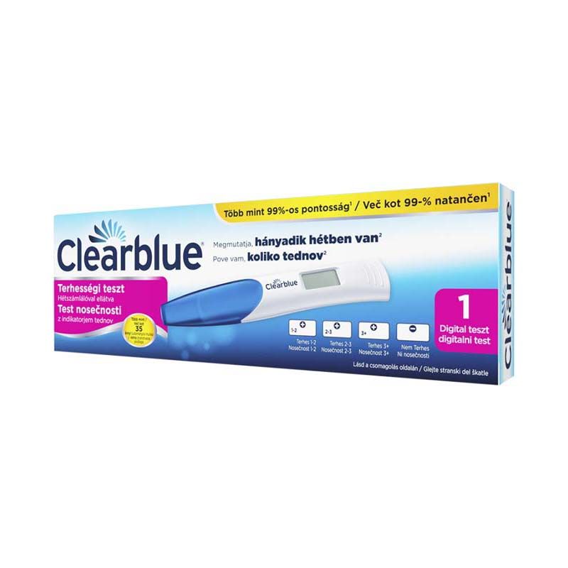 Clearblue Terhességi teszt hétszámlálóval
