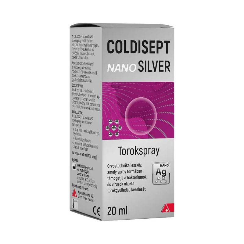 Coldisept NanoSilver torokspray