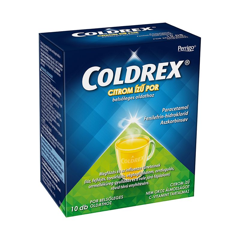 Coldrex citrom ízű por belsőleges oldathoz