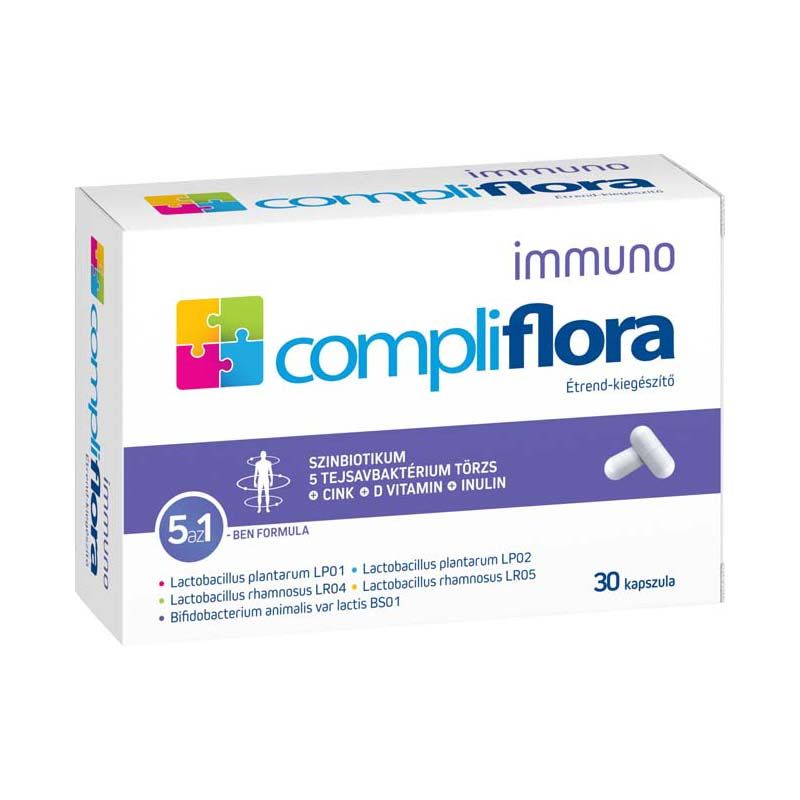 Compliflora Immuno étrend-kiegészítő kapszula