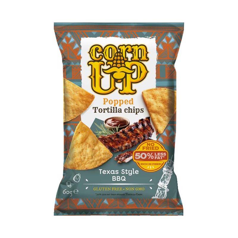 Corn Up Tortilla chips barbecue ízű