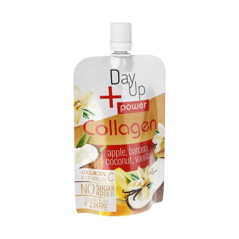 Day Up Power Collagen gyümölcspüré vaníliával, kollagénnel és C-vitaminnal