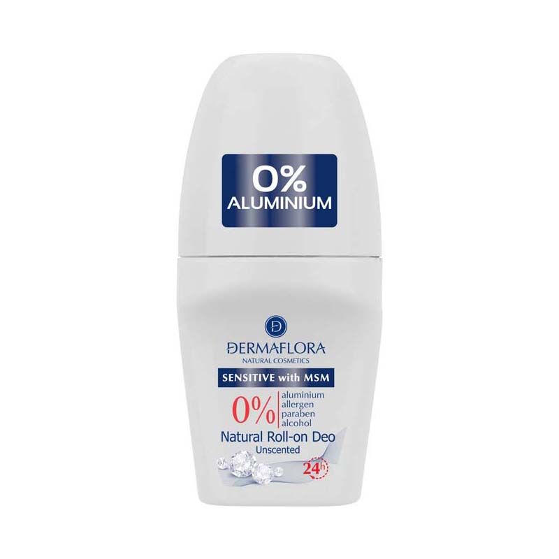 Dermaflora 0% Sensitive with MSM roll-on dezodor