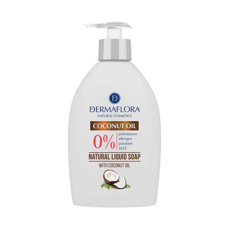 Dermaflora 0% Coconut Oil folyékony szappan