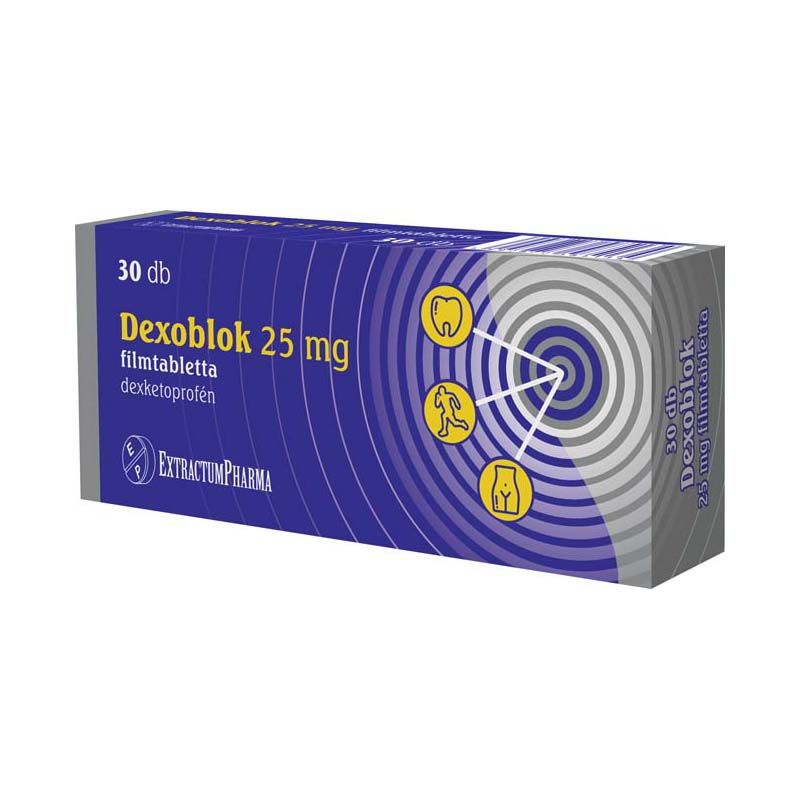 Dexoblok 25 mg filmtabletta