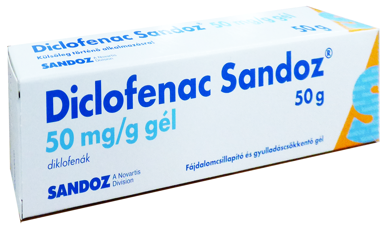 Diclofenac Sandoz  50mg/g gél