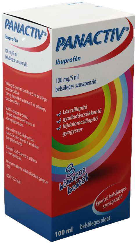 Panactiv 100 mg/5 ml belsőleges szuszpenzió
