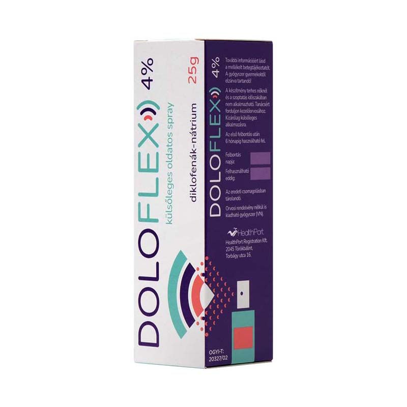 Doloflex 4% külsőleges oldatos spray