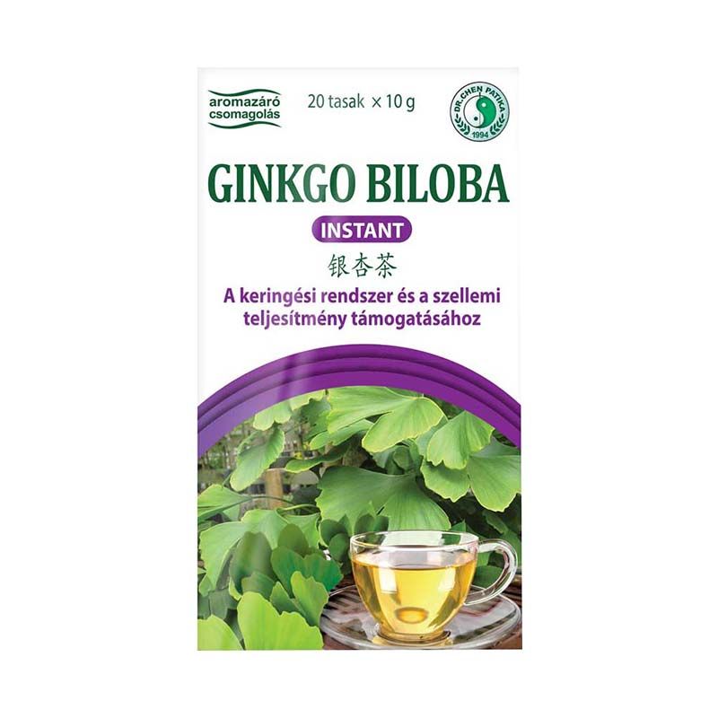 Dr. Chen Ginkgo biloba instant tea filteres