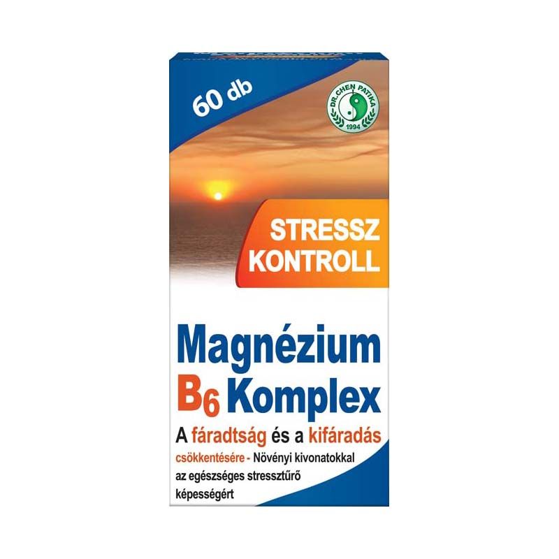 Dr. Chen Magnézium B6 Komplex stresszkontroll tabletta