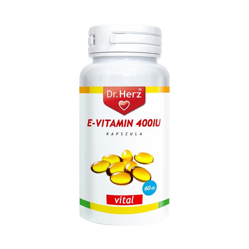 Dr. Herz E-vitamin 400IU lágyzselatin kapszula