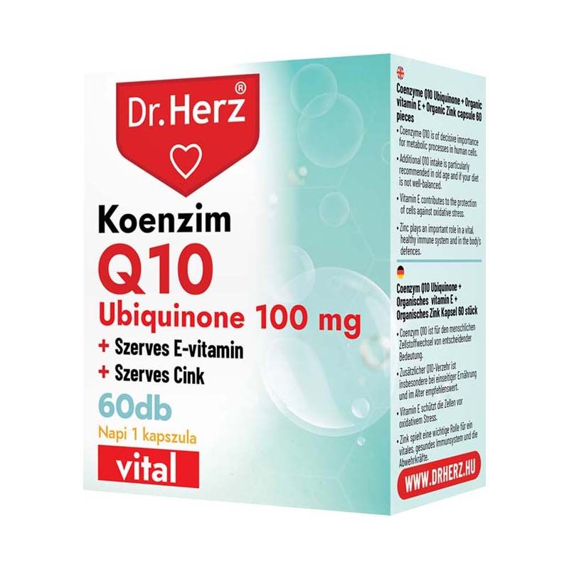 Dr. Herz Koenzim Q10 100 mg kapszula