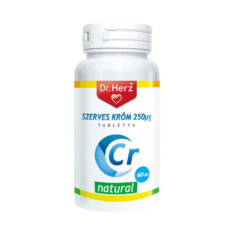 Dr. Herz Szerves króm-pikolinát 250 μg tabletta
