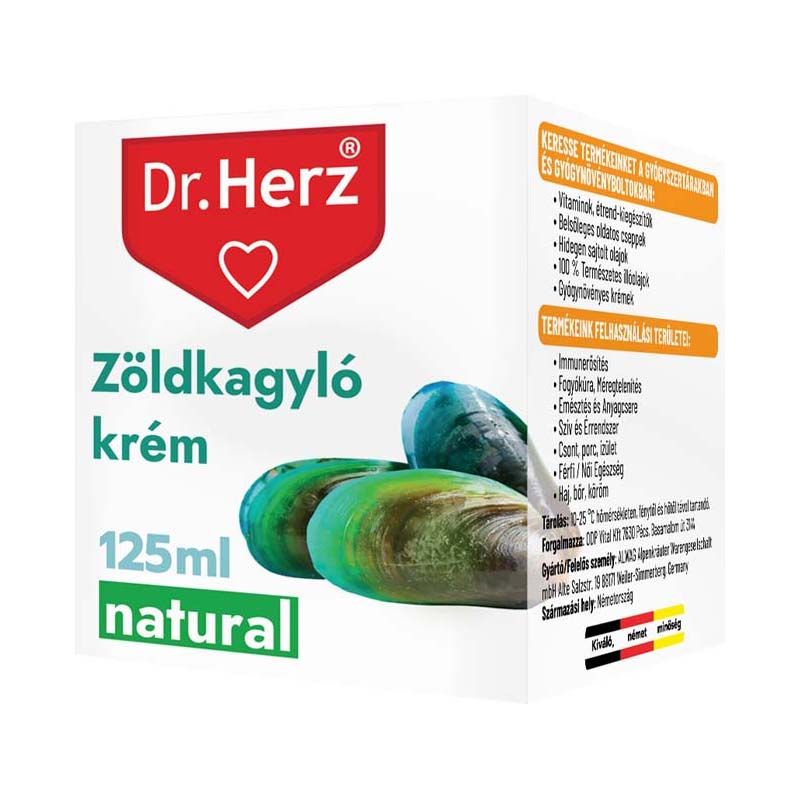 Dr. Herz zöldkagyló krém