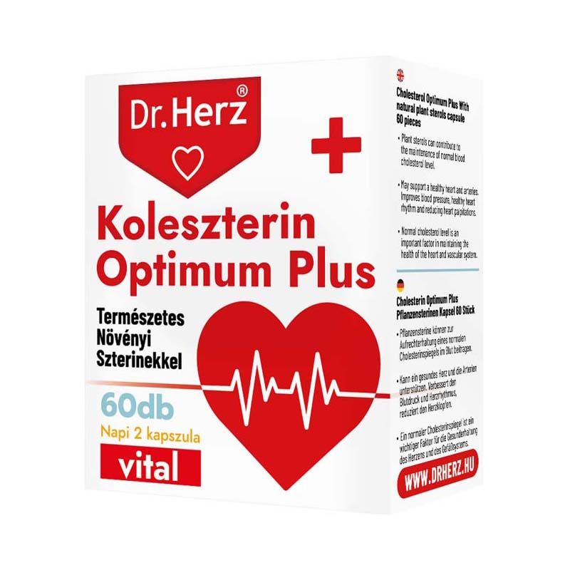 Dr. Herz Koleszterin Optimum Plus kapszula